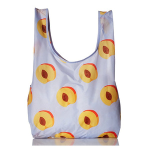 Borsa per la Spesa Pieghevole Standard Riutilizzabile in Nylon Ripstop Ecologico con Logo Personalizzato all'Ingrosso - Product Image 3