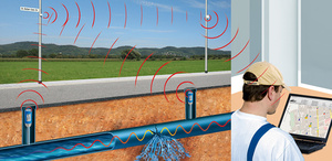 PQWT-BT30 Thiết Kế Mới Đa Chức Năng Phát Hiện Rò Rỉ Không Dây Âm Thanh + Phát Hiện Rò Rỉ Khí + Bộ Định Vị Đường Ống Bộ Dụng Cụ Cầm Tay - Product Image 6