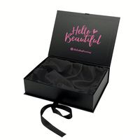 Boîtes d'emballage en carton personnalisées de luxe éco-créatives pour parfum, chaussures pour cheveux, perruque, soins de la peau, brillant à lèvres, vêtements, papier magnétique UV