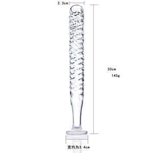 لعبة الجنس المثيرة للزوجين خيط زجاجي للمثليين عبودية الشرج بالإضافة إلى فئة المنتجات المتميزة - Product Image 6