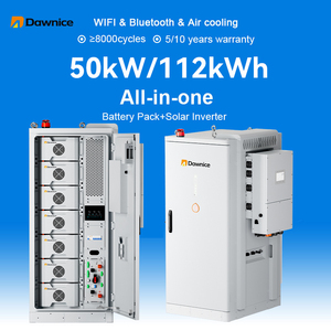 Batería de Iones de Litio OEM HV LifePO4 de 358V 314Ah para ESS Industrial y Comercial, 100Kwh 112Kwh con Inversor de 50Kw Todo en Uno - Product Image 1