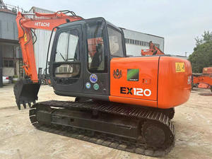 Excavadora usada Hitachi EX120 de alta calidad, maquinaria de construcción, excavadoras de orugas de 12 toneladas, venta bien - Product Image 2