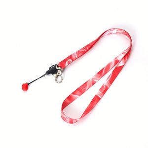 Nouvelle Arrivée Tendance : Cordon de Cou en Nylon avec Support pour Tube et Logo en Caoutchouc - Product Image 2
