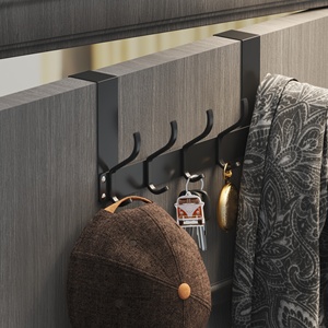 Qua cửa móc cửa móc treo móc trên cửa khăn kệ cho phòng tắm với 12 móc áo cho treo quần áo Áo khoác khăn - Product Image 6