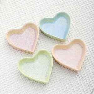 Best Gifts for Love Jewelry Dish <b>Ring</b> Holder Heart Shape Trinket Tray Ceramic <b>Plate</b> Miss to Mrs Jewelry Organizer for Wife - Product Image 4