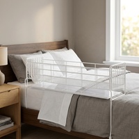 Égouttoir à vaisselle et bols en métal extensible grande capacité 27 cm de largeur 57 cm de profondeur pour 7-8 personnes type compact sur pied
