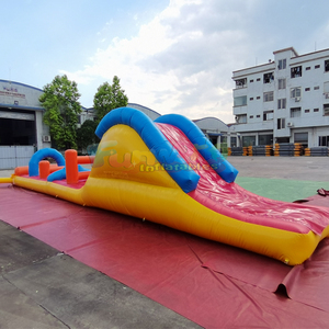 Amphibious kids outdoor party jumpers <b>bounce</b> house inflatable water obstacle course for swimming pool - Product Image 6