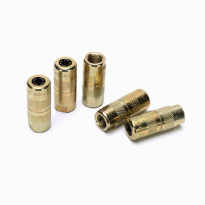 Pistola graxa de pressão para escavadeira, 4 garras tipo acoplador conector do mamilo - Product Image 1