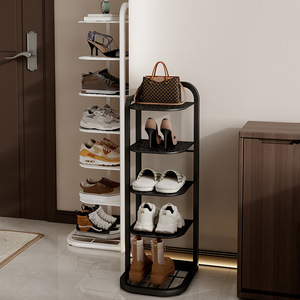 Étagère à chaussures Jinsheng, multi-niveaux, en métal, étroite, gain de place, pour entrée, armoire à chaussures d'intérieur - Product Image 2