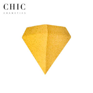 Fabbrica cinese di alta qualità colorato a forma di diamante scintillante scintillante in lattice senza trucco spugna per cosmetici per frullatore - Product Image 1