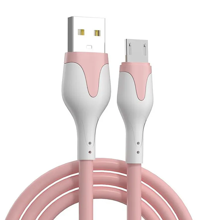 Liquid Soft Glue Type-C Charger 3A USB Charging Cable Apple Mobile Phone Fast Charger For Android IOS