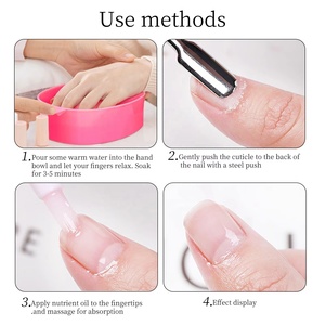Bol de trempage pour dissolvant de vernis à ongles, fournitures pour ongles en acrylique, bricolage, salon de manucure, soin des ongles, outils de manucure - Product Image 5