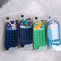 Estuche multifuncional de silicona para lápices con diseño de ratón, impermeable, con dibujos animados, tienda oficial, 18x10x5cm, nuevo y elegante