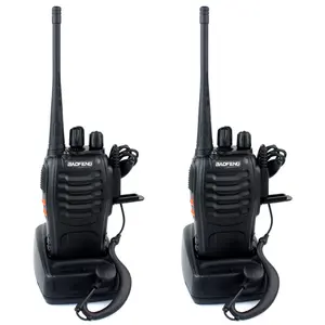 成对包装宝丰BF-888S对讲机便携式无线电台手持长距离双向收音机
