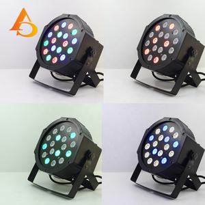 Iluminación LED OEM ODM UV RGB 3 en 1, 18 Piezas de 3W, Mini Luces LED para Discoteca con Control DMX - Product Image 4