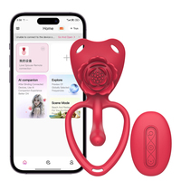 Vibrateur intelligent portable Bluetooth de luxe minimaliste pour couples à distance, masseur vibrant en gros