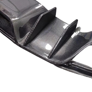 Difusor de Parachoques Trasero de Fibra de Carbono <span class=keywords><strong>Mustang</strong></span> con 4 Salidas de Escape para Ford <span class=keywords><strong>Mustang</strong></span> 2015-2018 - Product Image 5