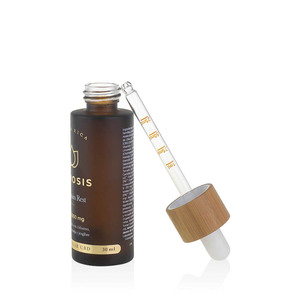 <strong>Skull</strong> Aromatherapy Essential Oil <strong>Glass</strong> <strong>Bottle</strong> 30ml 50ml 100ml Bamboo Dropper <strong>Bottle</strong> - Product Image 2