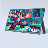 Moniteur portable Arzopa ultra-fin de 13,3 pouces avec écran OLED 1080p HDR et USB-C pour ordinateur portable PC
