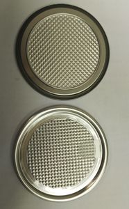 603 #   Couvercle en acier étamé en forme de <span class=keywords><strong>O</strong></span> de 153 mm avec surface mate pour l'emballage alimentaire du lait et des biscuits - Product Image 4