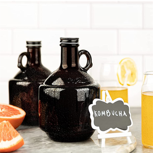 Botellas de Vidrio Personalizadas al por Mayor, Growlers Kook, Tapa de Aluminio, Sello de Corona, Alta Calidad, Estampado en Caliente, para Tequila, Cerveza, Refrescos, Cosméticos - Product Image 6