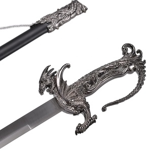 94Cm Saint George Rồng <span class=keywords><strong>Saber</strong></span> Kim Loại Trang Trí Tưởng Tượng Thời Trung Cổ Hiệp Sĩ Thanh Kiếm Với Thép Không Gỉ Vỏ Bọc - Product Image 4