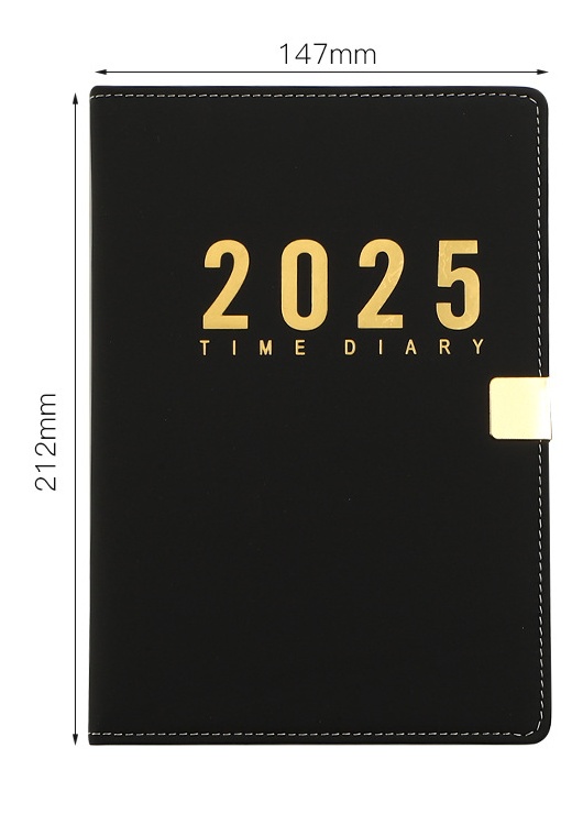 Hebilla chapada en oro-Negro