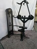 Machine d'extension arrière de charge de goupille commerciale circulaire Lat Pulldown assis au-dessus de Lat tirer vers le bas Machine d'extension arrière