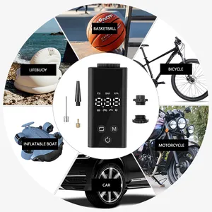 New style mini Portable Wireless automatic Pump Bicycle Car Inflator Compressor Bicycle Air Compressor Pump Electric Air pompen