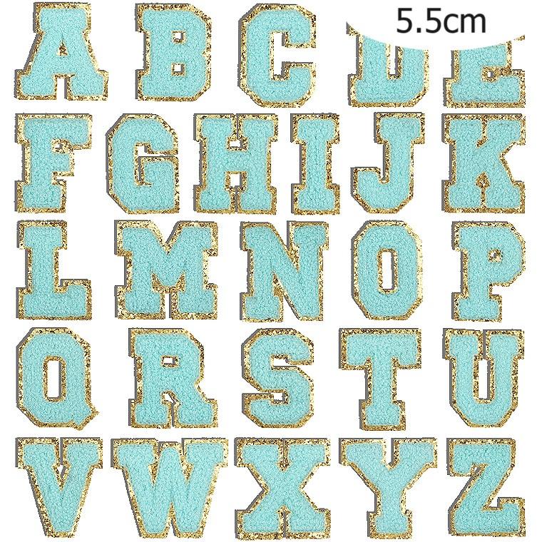 Patchs Lettres Vertes