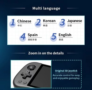 Consola <span class=keywords><strong>de</strong></span> Juegos Portátil Powkiddy X55, Pantalla IPS <span class=keywords><strong>de</strong></span> 5.5 Pulgadas, Sistema <span class=keywords><strong>de</strong></span> Código Abierto, Retro HD, Compatible con Conexión a TV, Wi-Fi, RK3566 - Product Image 6