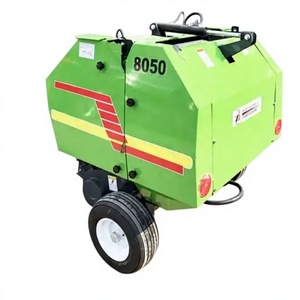 Mini Enfardadora Redonda con Motor para Heno y Paja, Alta Productividad, Rendimiento Confiable, Máquina Enfardadora Rápida 2025 - Product Image 1
