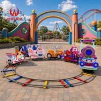 Train électrique amovible pour enfants, équipement d'amusement à 5 places pour centre commercial, place publique, divertissement familial en plein air