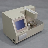 Testeur de point d'éclair automatique portable HZKS-3, Appareil Cleveland ASTM D92 pour le carburant diesel, l'huile lubrifiante