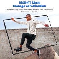 Tablet Laris Manis 10.1 inci Pad Pro 13 Octa-Core Android 15 RAM 16GB ROM 1TB, dengan Kartu SIM, Tablet Bisnis Profesional