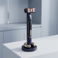 Appareil de beauté pour les yeux à vibrations haute fréquence 6000 tr/min, active le collagène, raffermit et lift, baguette de soin portable rechargeable