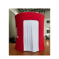 Caja personalizada portátil de fácil instalación, sala de fitness, vestuario emergente portátil para Feria Comercial o evento