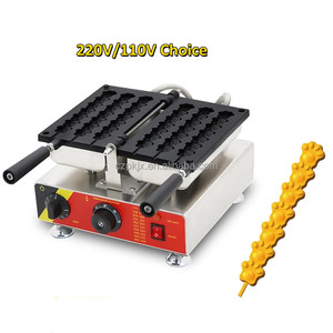 Gaufrier vertical 220V en forme de chat antiadhésif pour gaufres fourrées au <span class=keywords><strong>fromage</strong></span> ou à <span class=keywords><strong>la</strong></span> crème glacée, idéal pour les hôtels et restaurants - Product Image 6