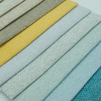 Tissu d'ameublement respirant 100 % polyester teint en fil pour canapés, meubles et boîtes de rangement textiles de maison
