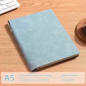 Promotion Luxury Corporate Personal Office Custom Souvenir Handmade UV Printed Leather Paper <b>A5</b> Journal Customizable Modern - Product Image 5