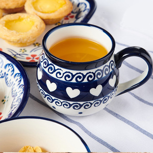Taza <span class=keywords><strong>de</strong></span> <span class=keywords><strong>Desayuno</strong></span> <span class=keywords><strong>de</strong></span> Cerámica Hecha a Mano, Taza <span class=keywords><strong>de</strong></span> Café <span class=keywords><strong>de</strong></span> Porcelana, Tazas <span class=keywords><strong>de</strong></span> Cerámica Polacas <span class=keywords><strong>para</strong></span> Regalos - Product Image 2