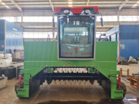 Machine à retourner le compost pour engrais organique à usage agricole