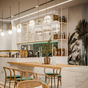 Design d'Interni per Pasticceria, Vetrina Espositiva in Vetro Personalizzata per Dessert, Decorazione su Misura per Negozio di Dolci - Product Image 2