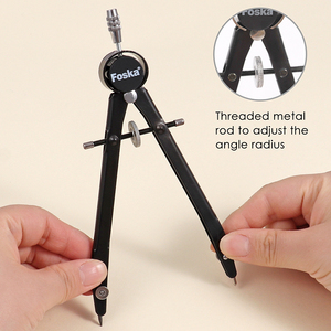 Foska <span class=keywords><strong>30cm</strong></span> nhựa linh hoạt hình học la bàn Cai Trị thiết lập cho các trường học Nguồn cung cấp - Product Image 5