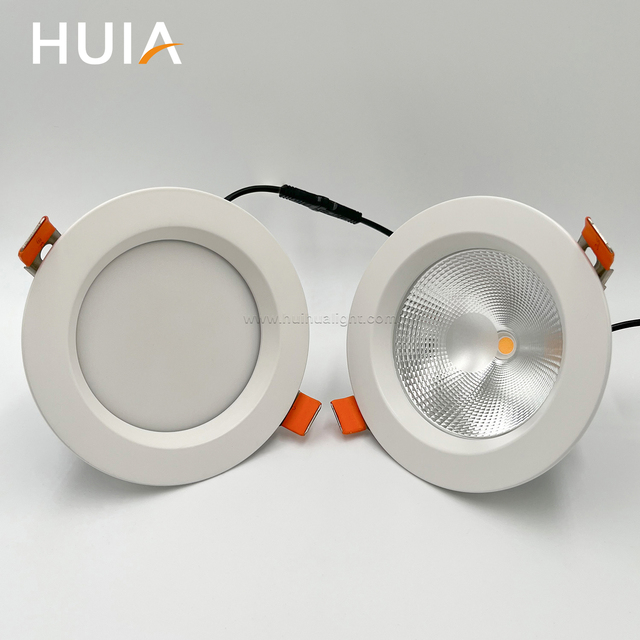 HUIHUA LED Downlight High 4000K Neutral White 9W15W CRI 90 Die-cast Aluminum Recessed Spotlight for Indoor Project