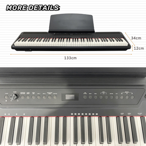 Piano numérique portable 88 touches marteau <span class=keywords><strong>Action</strong></span> clavier Instruments de musique 88 touches Piano professionnel clavier musical A20 - Product Image 4