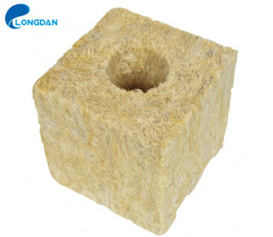 High Quality 4*4*4 cm Agricultural <strong>Hydroponics</strong> Growing Rock Wool Cubes for Planting Lettuce - Product Image 1