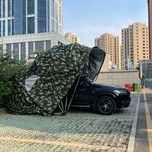 Abri <span class=keywords><strong>de</strong></span> voiture pliable moderne, imperméable, en acier inoxydable, portable, auvent pour voiture, abri <span class=keywords><strong>de</strong></span> stationnement, <span class=keywords><strong>garage</strong></span> pour une seule voiture - Product Image 4