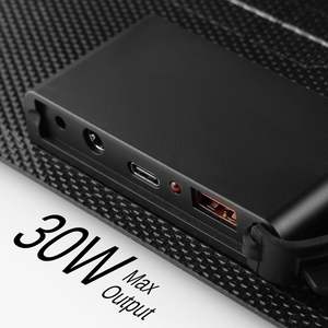 Panneau solaire monocristallin pliable portable 30W 18V 22% d'efficacité Chargeur à charge rapide IP65 Étanche pour l'extérieur - Product Image 6