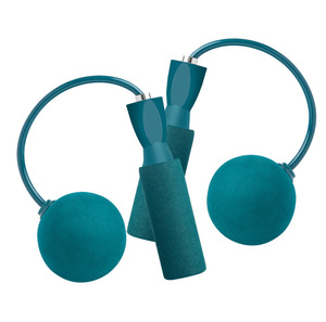 Nueva <span class=keywords><strong>cuerda</strong></span> <span class=keywords><strong>de</strong></span> saltar ponderada <span class=keywords><strong>de</strong></span> doble uso para adultos con pelota, rodamiento deportivo para interiores, combo <span class=keywords><strong>de</strong></span> <span class=keywords><strong>cuerda</strong></span> con cable sin <span class=keywords><strong>cuerda</strong></span> para niños - Product Image 1